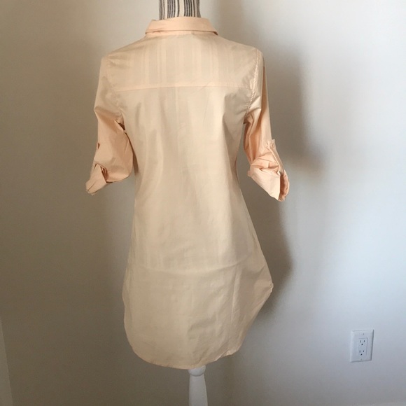Women’s Peach Shirt Dress - Picture 8 of 8